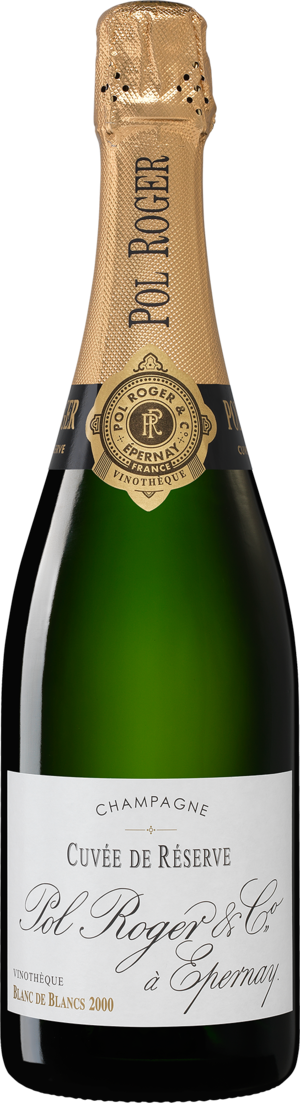 Blanc de Blancs  Édition Vinothèque Champagne Pol Roger 2000